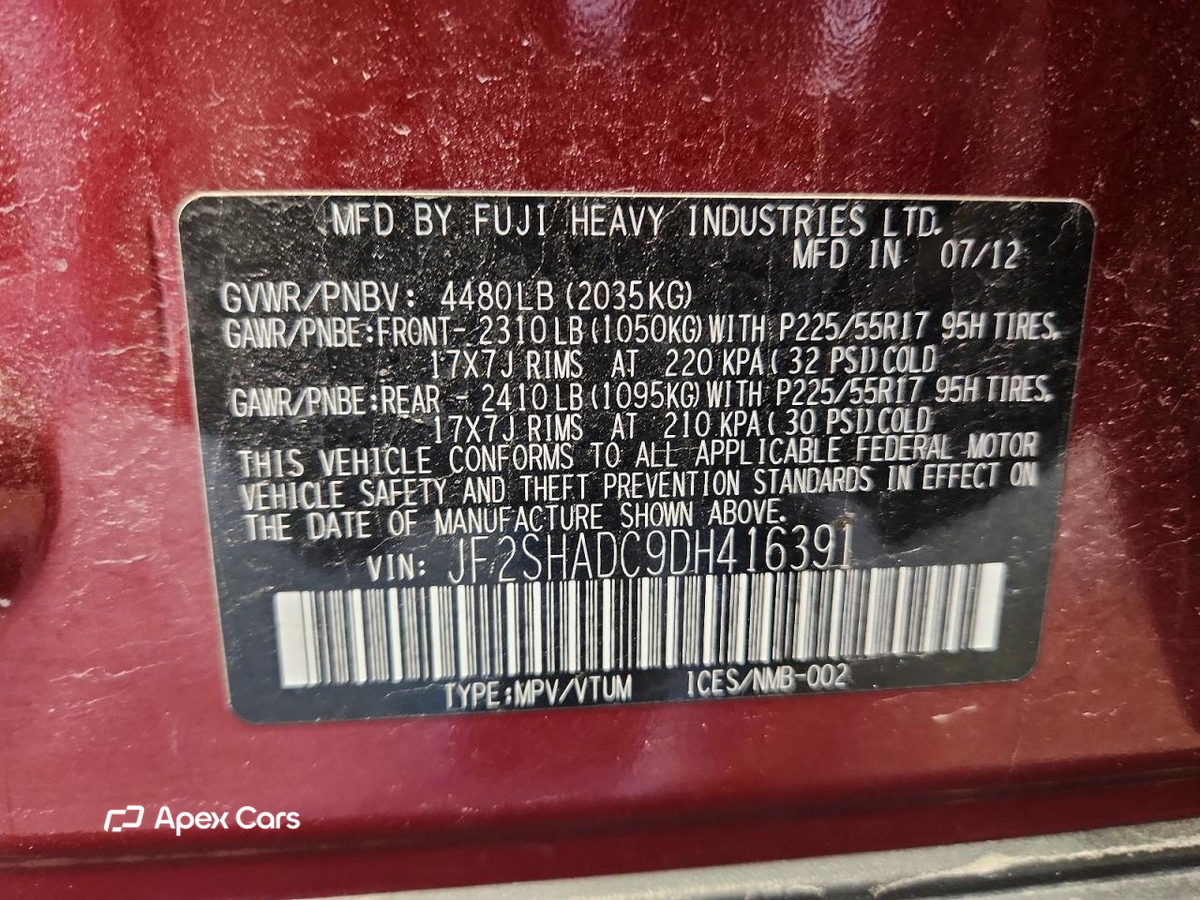 Subaru Forester 2013