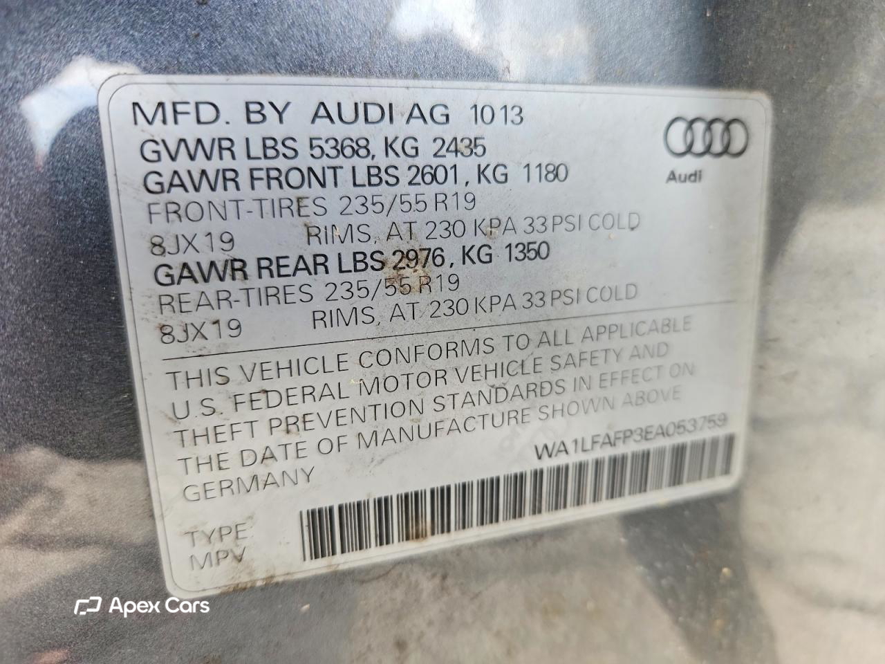 Audi Q5 2014