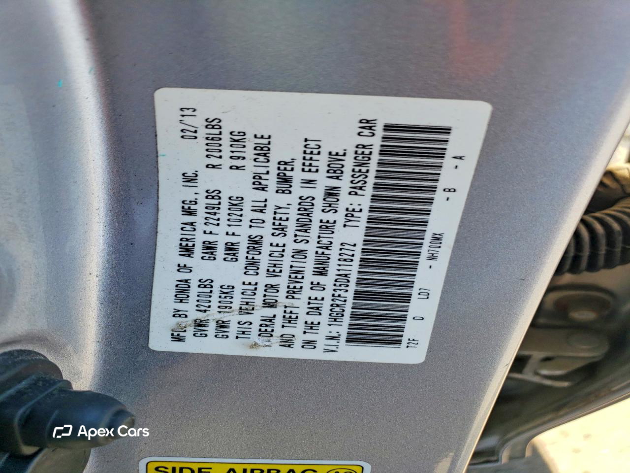Honda Accord 2013