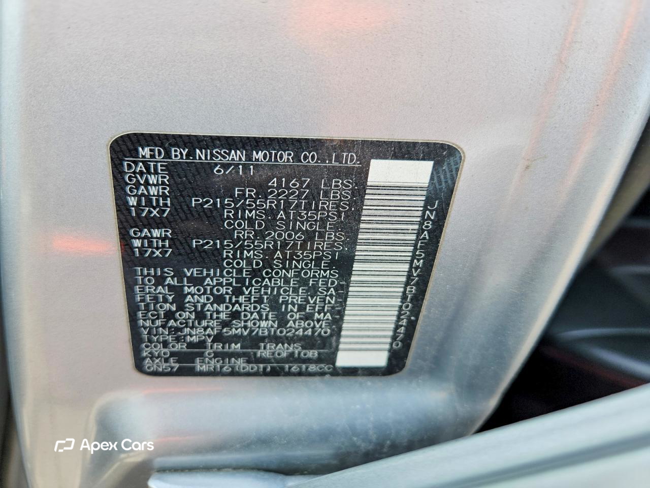 Nissan Juke 2011