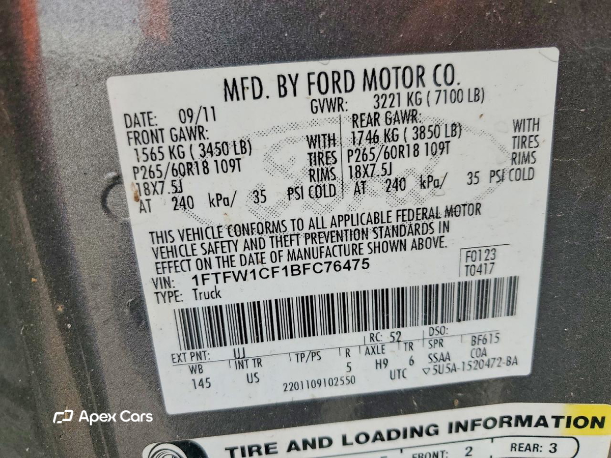 Ford F-150 2011