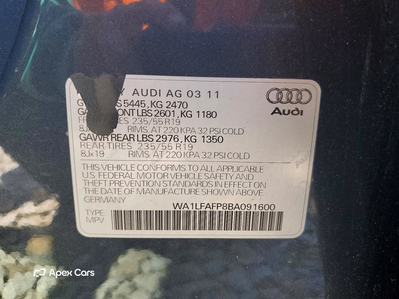 Audi Q5 2011