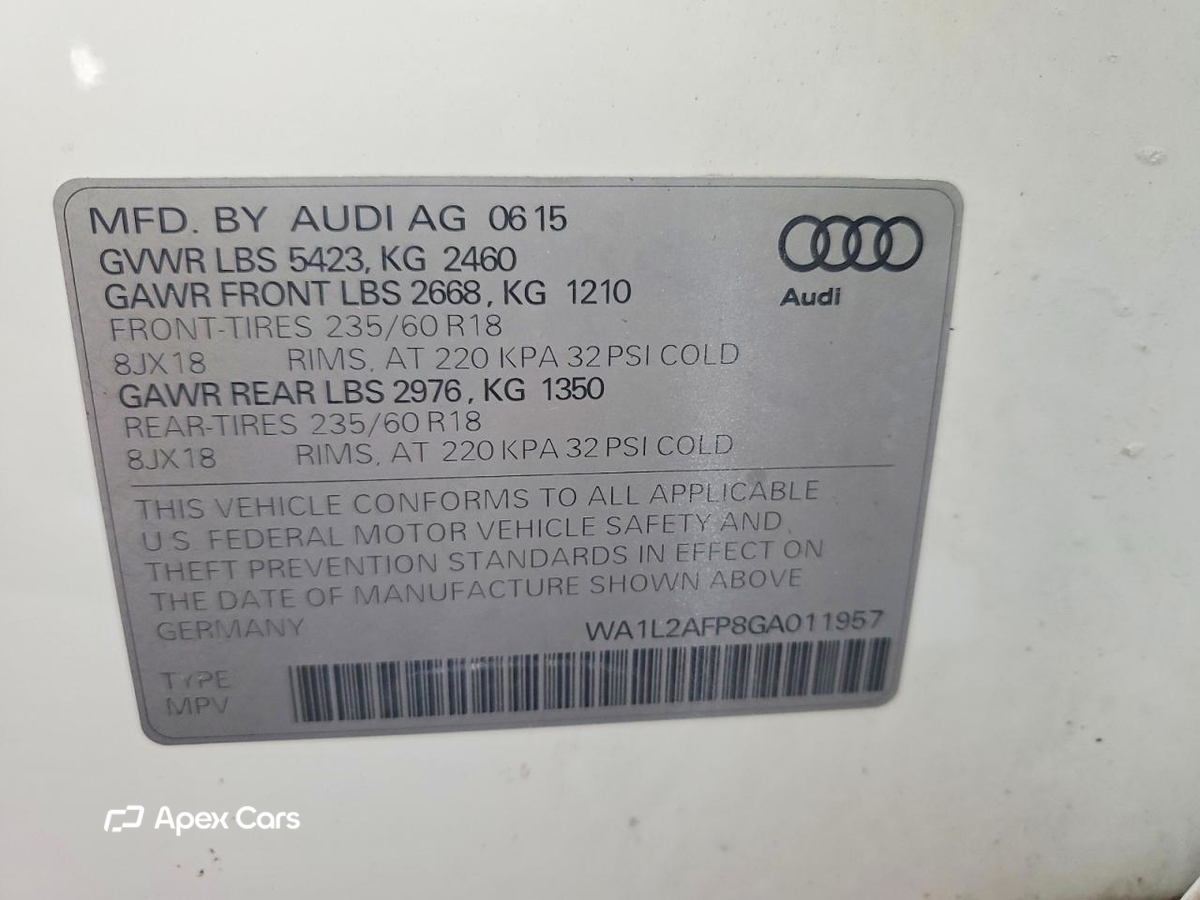 Audi Q5 2016