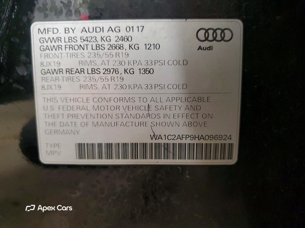 Audi Q5 2017