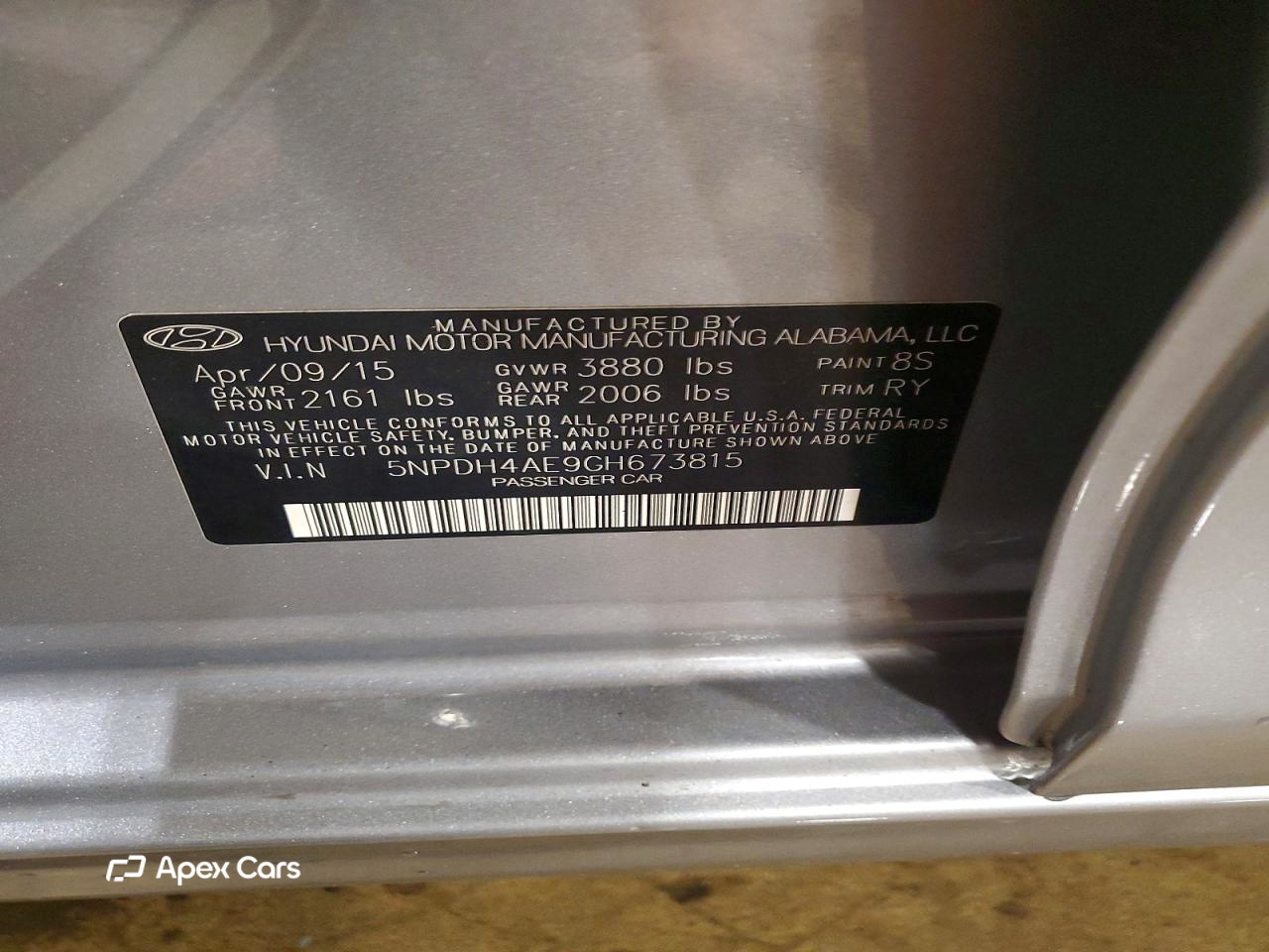 Hyundai Elantra 2016