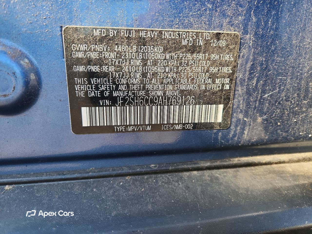 Subaru Forester 2010