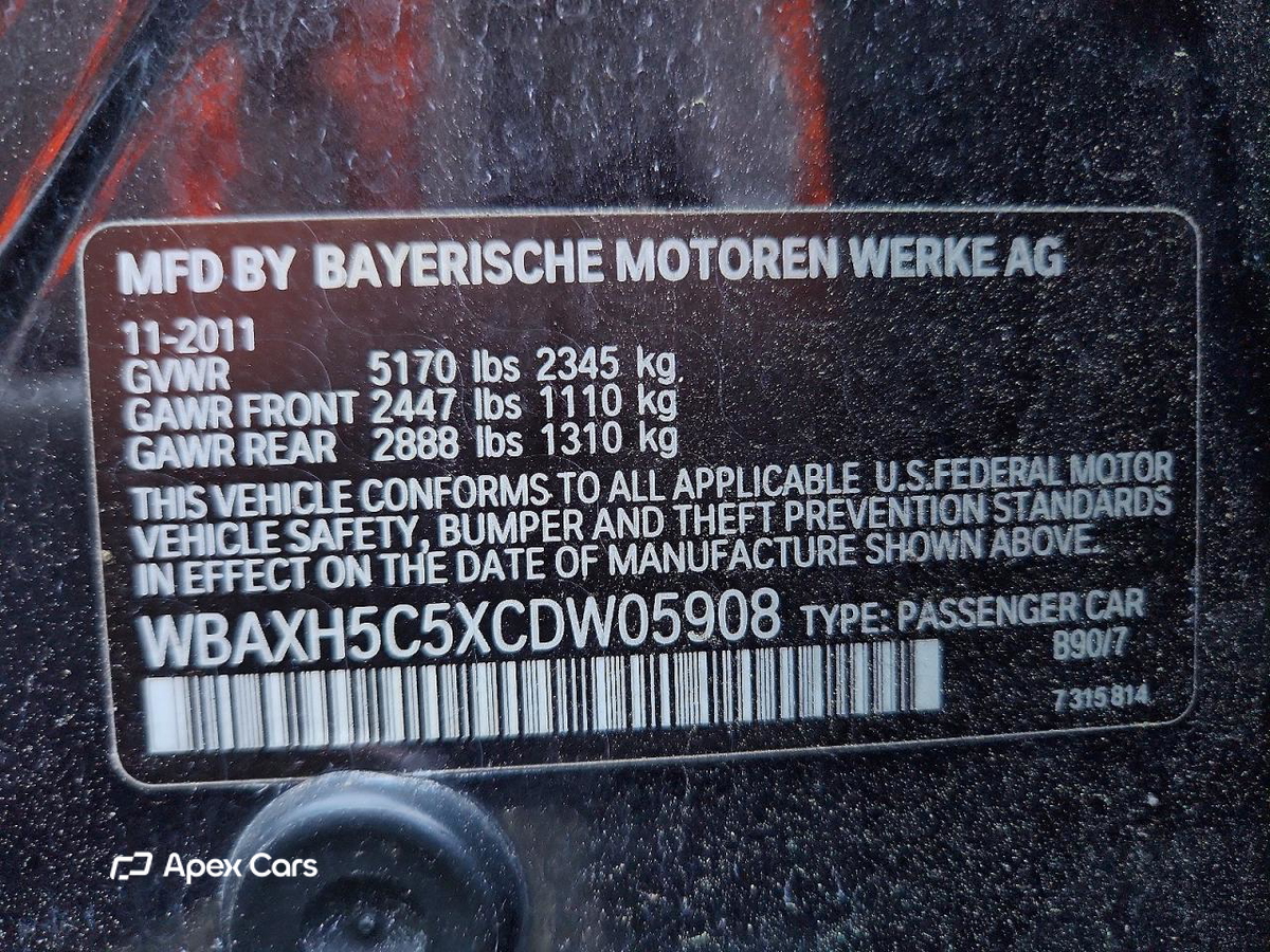 BMW Series 5 2012