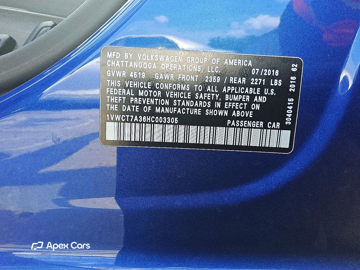 Volkswagen Passat 2017