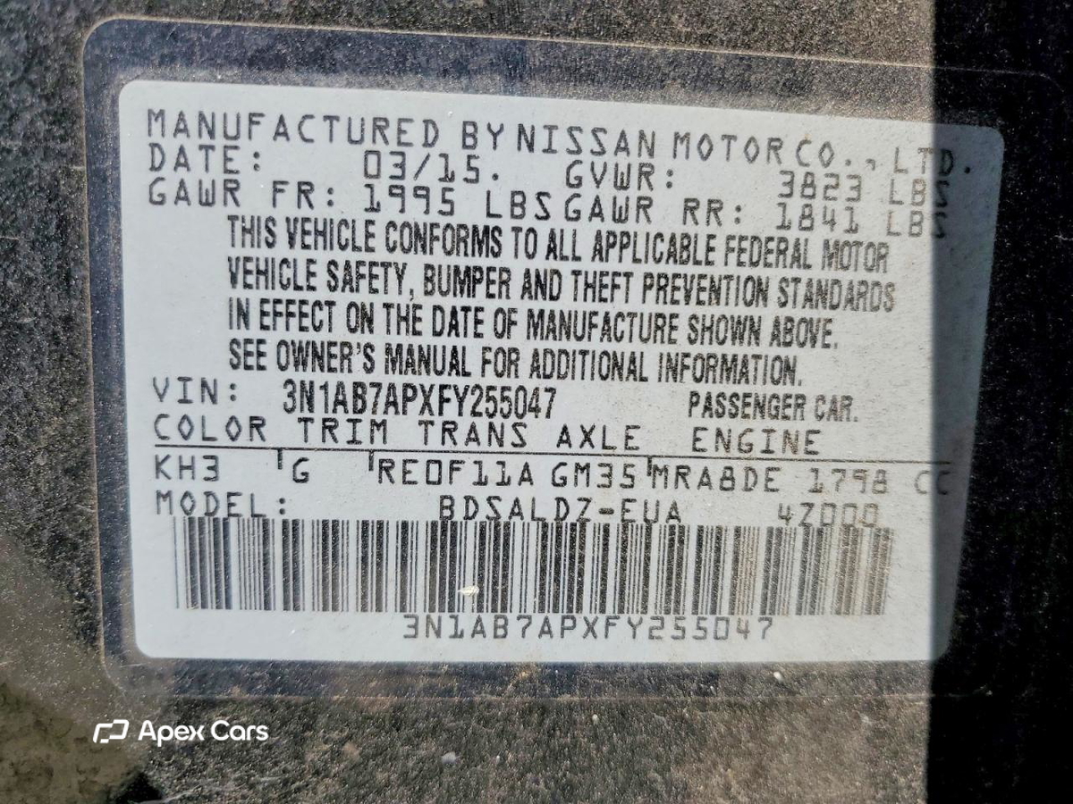 Nissan Sentra 2015