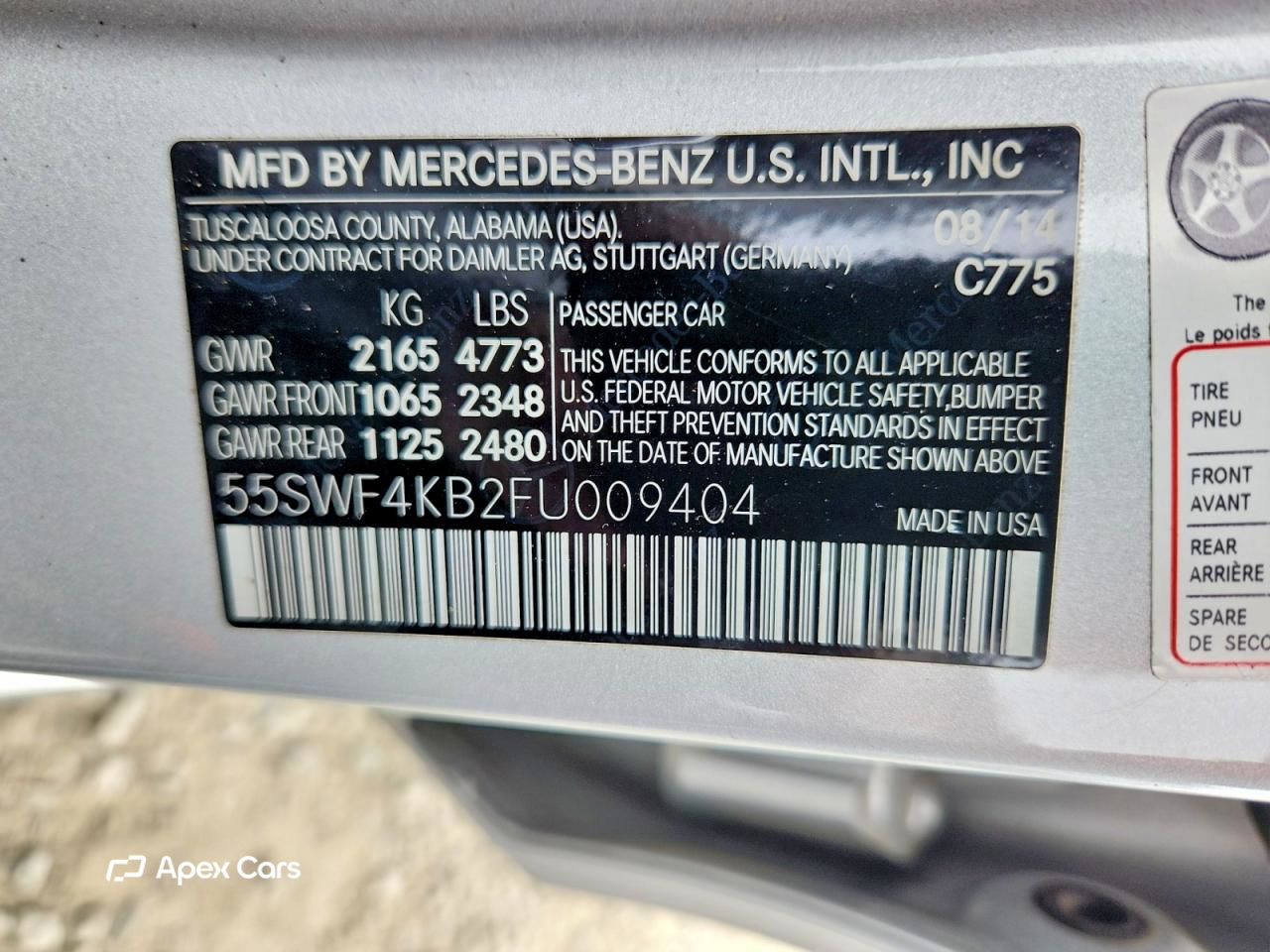 Mercedes-Benz C-klasse 2015