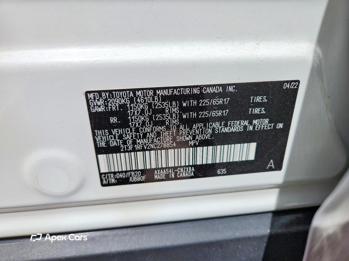 Toyota RAV 4 2022