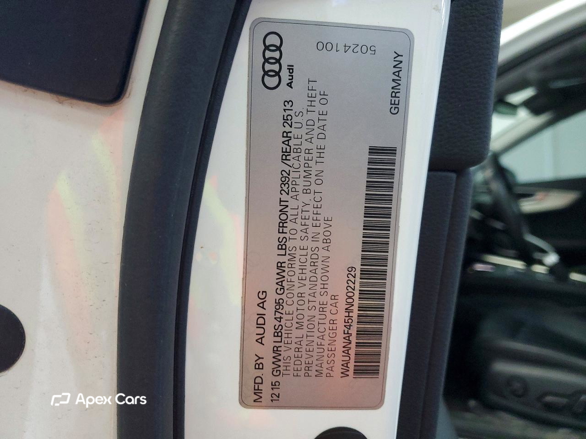 Audi A4 2017