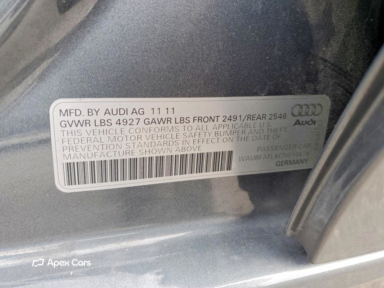 Audi A4 2012