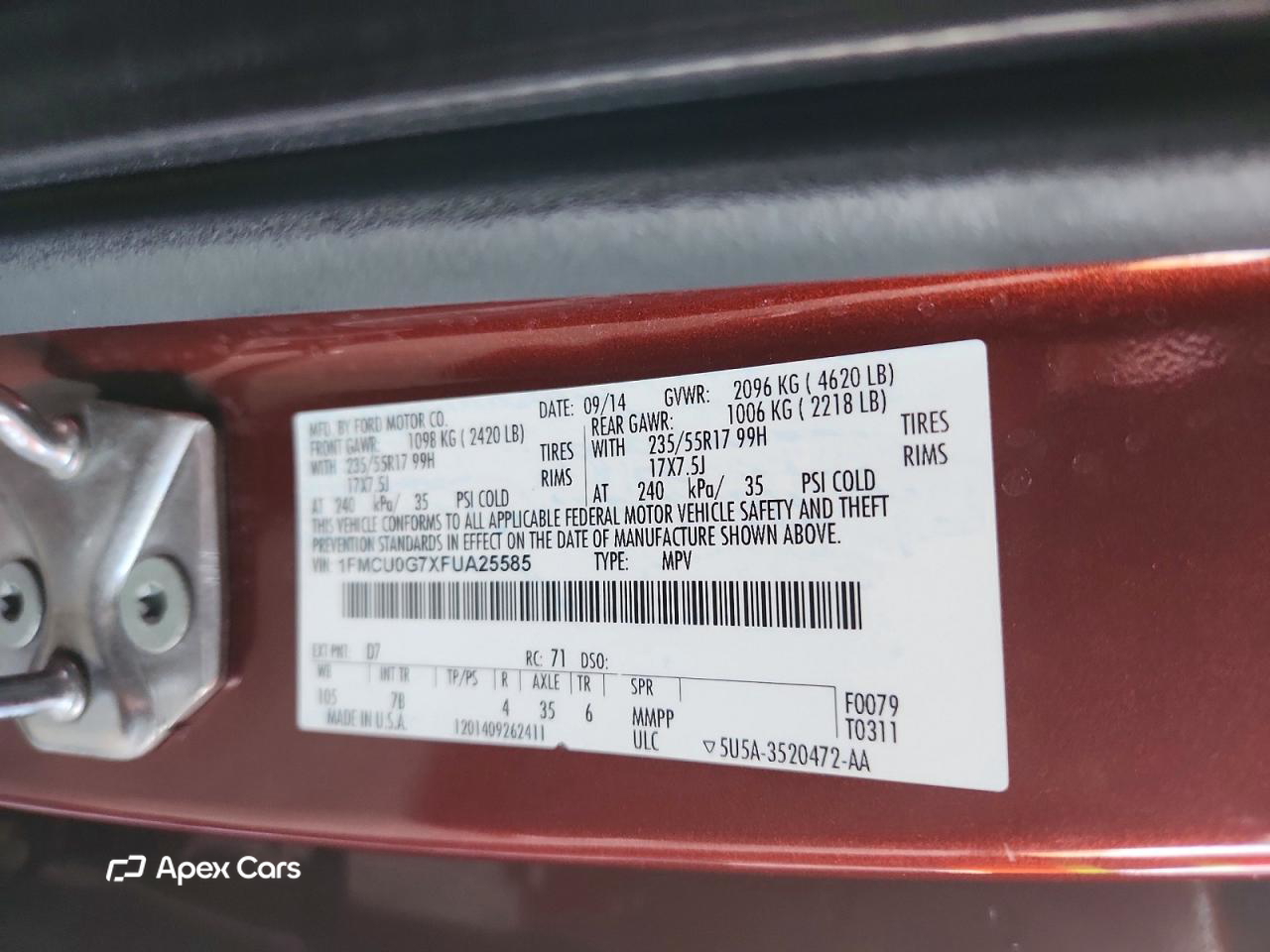 Ford Escape 2015
