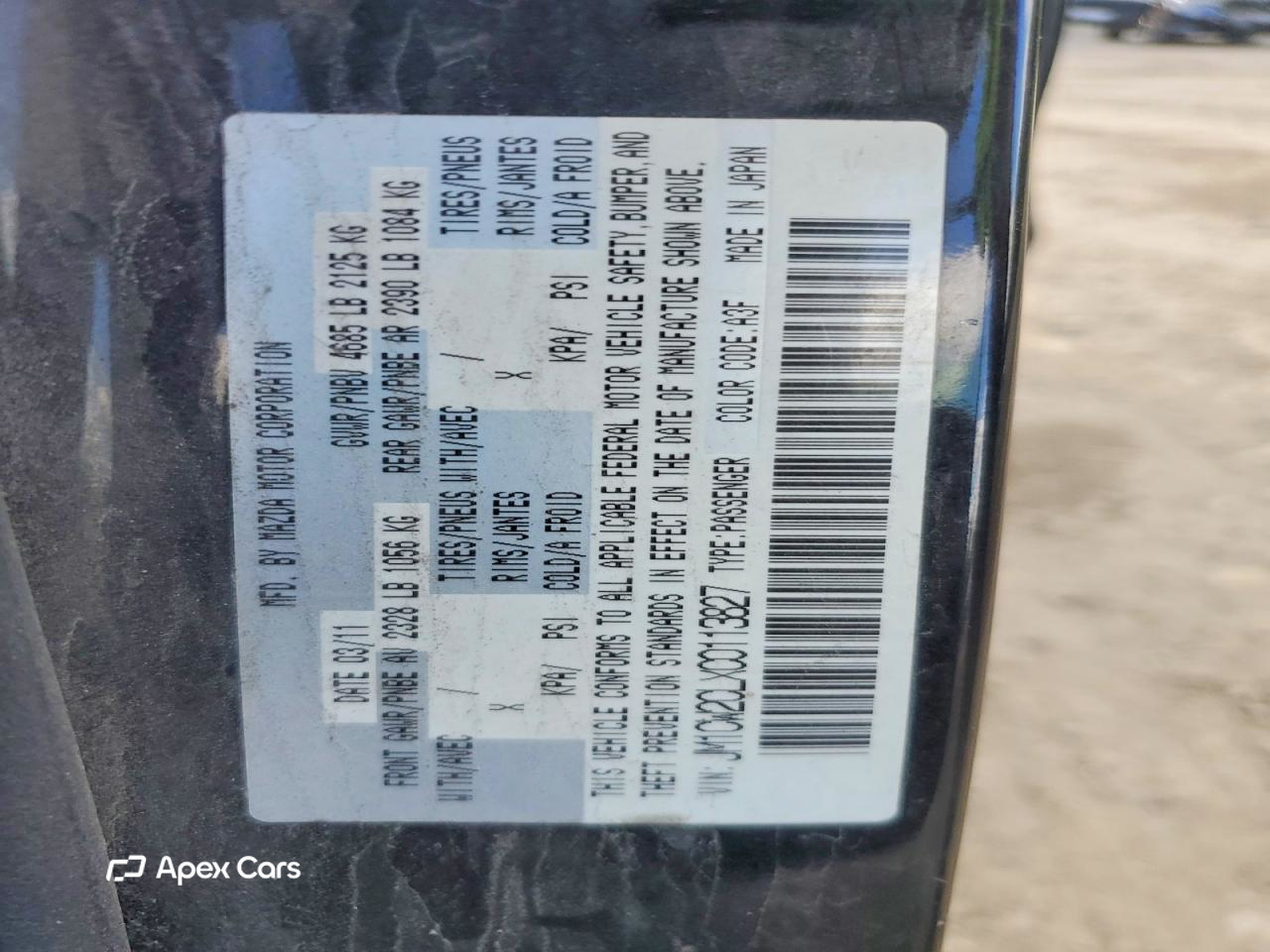Mazda 5 2012