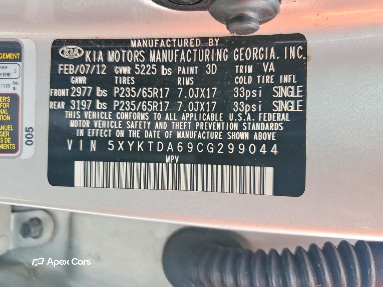Kia Sorento 2012