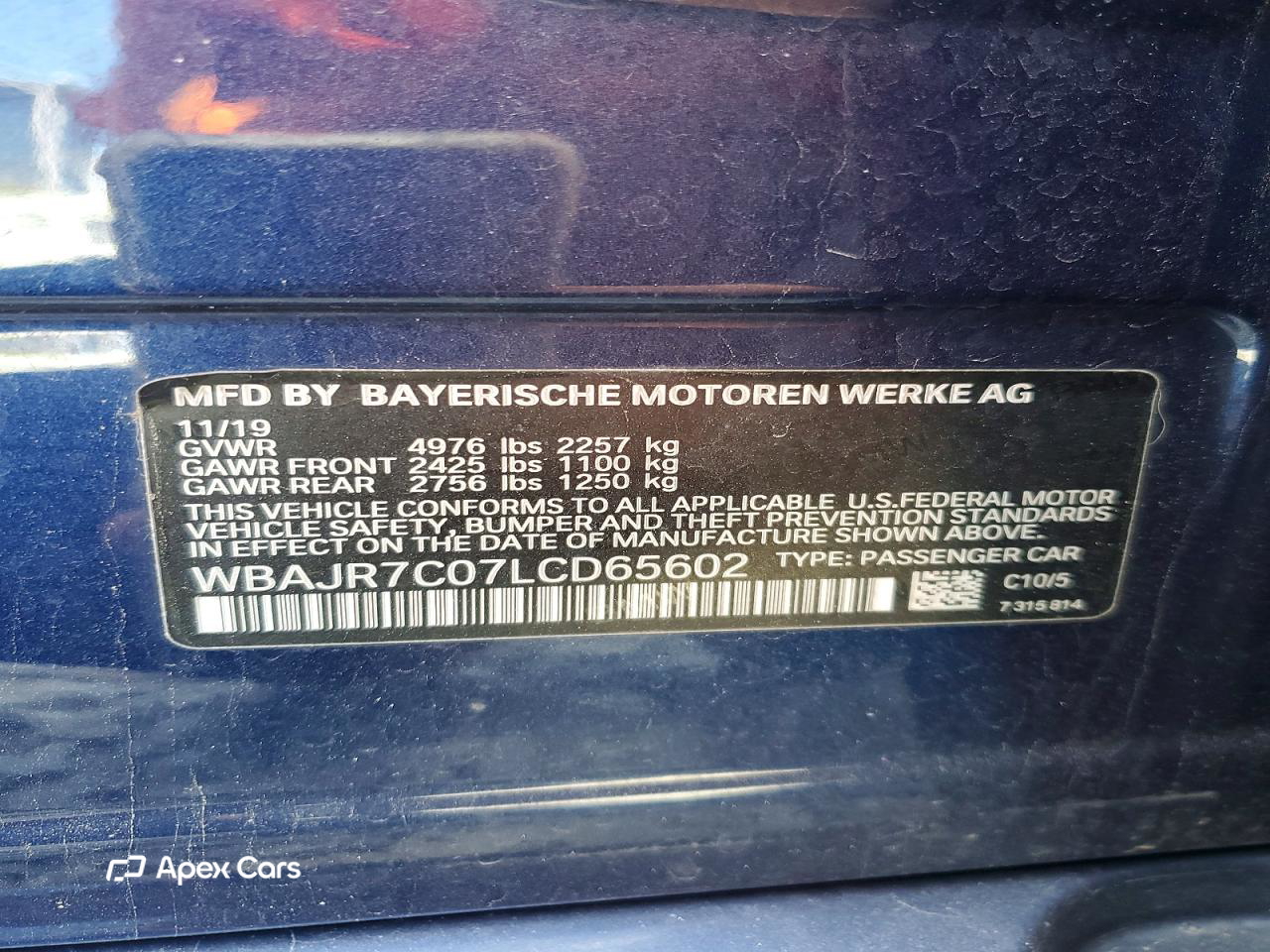 BMW Series 5 2020