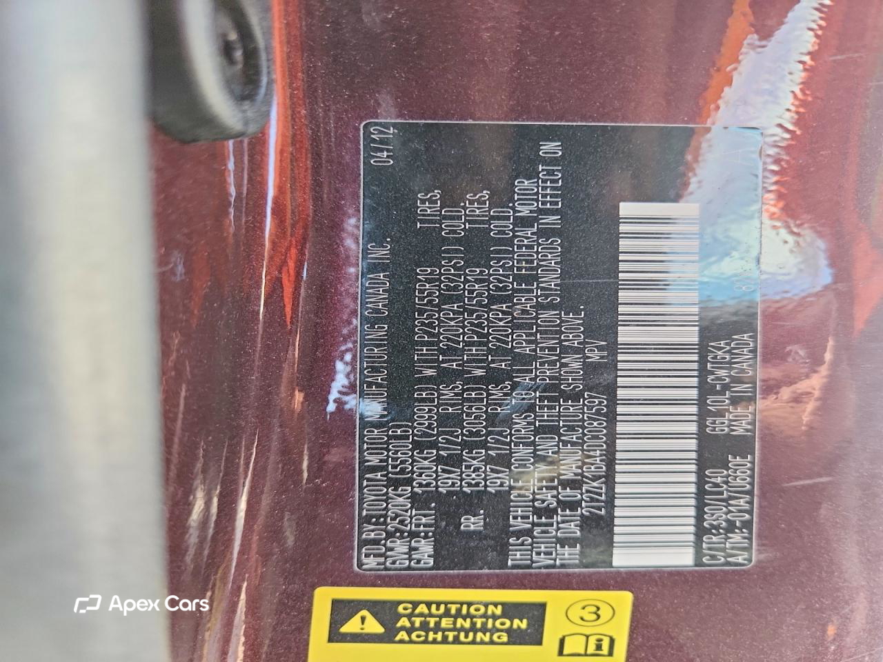 Lexus RX 2013