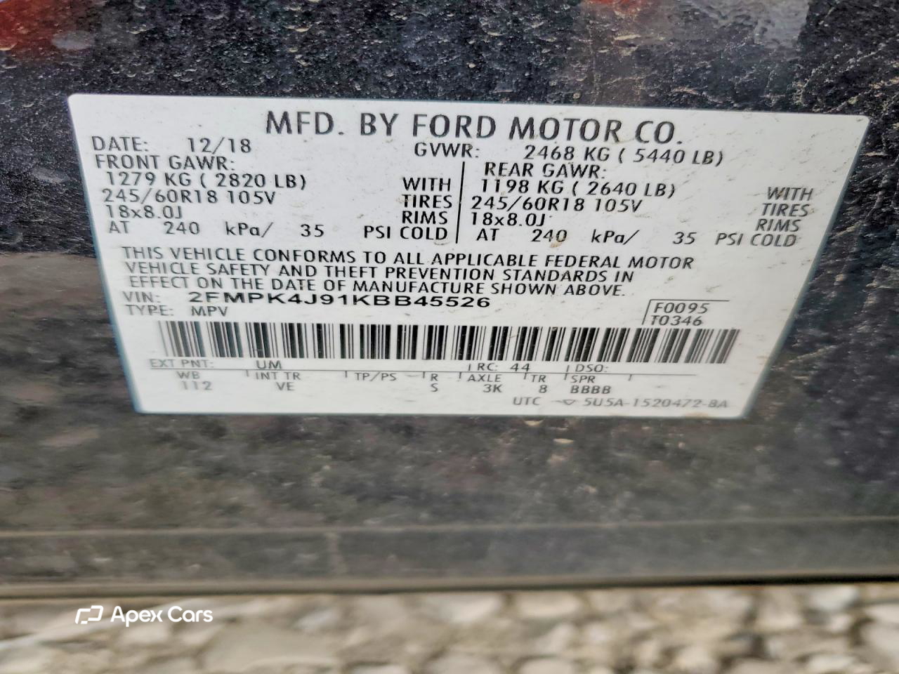 Ford Edge 2019
