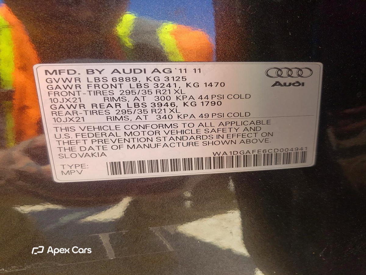 Audi Q7 2012