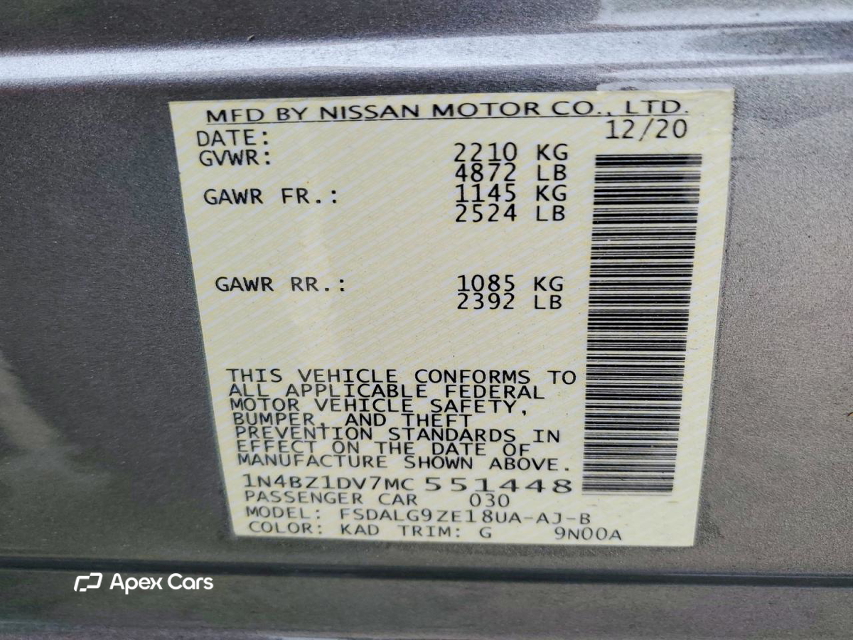 Nissan Leaf 2021