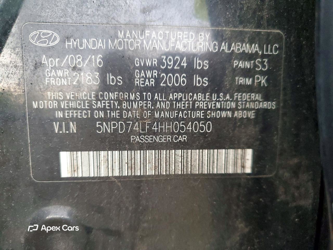 Hyundai Elantra 2017