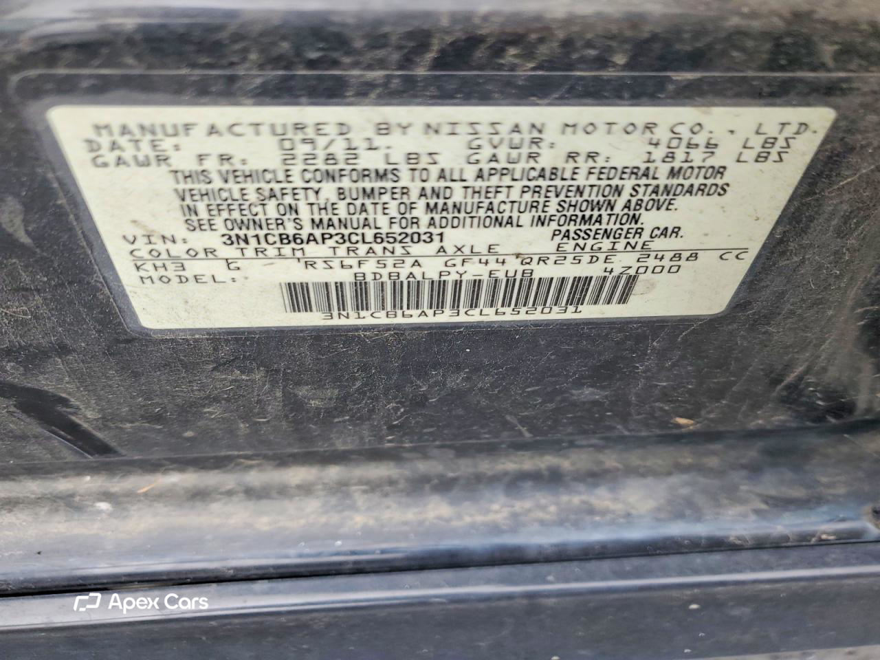 Nissan Sentra 2012