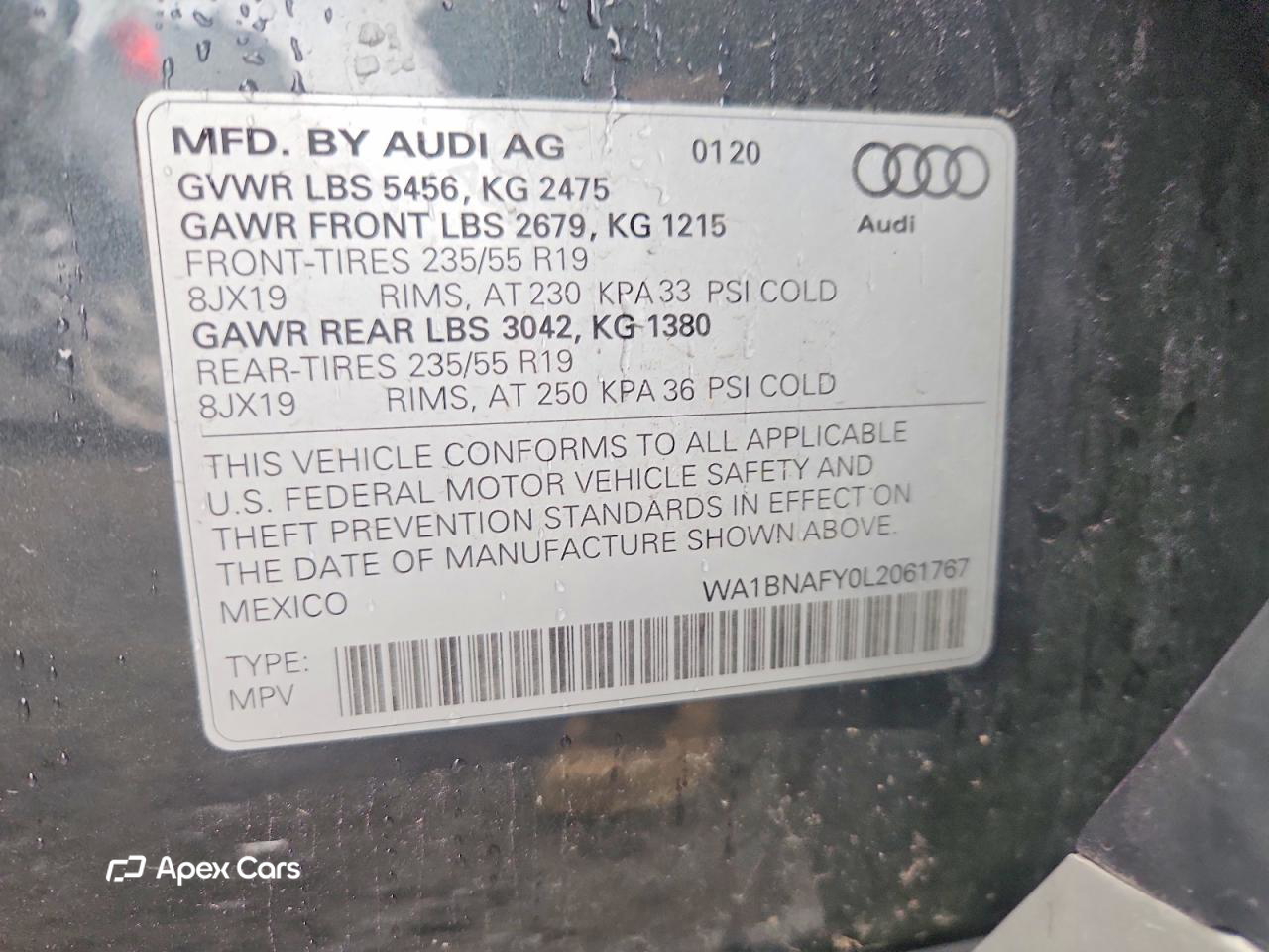 Audi Q5 2020