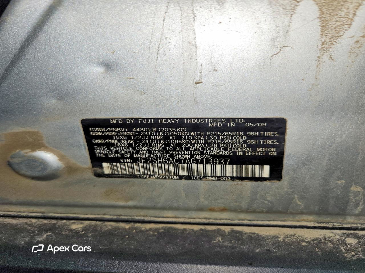 Subaru Forester 2010