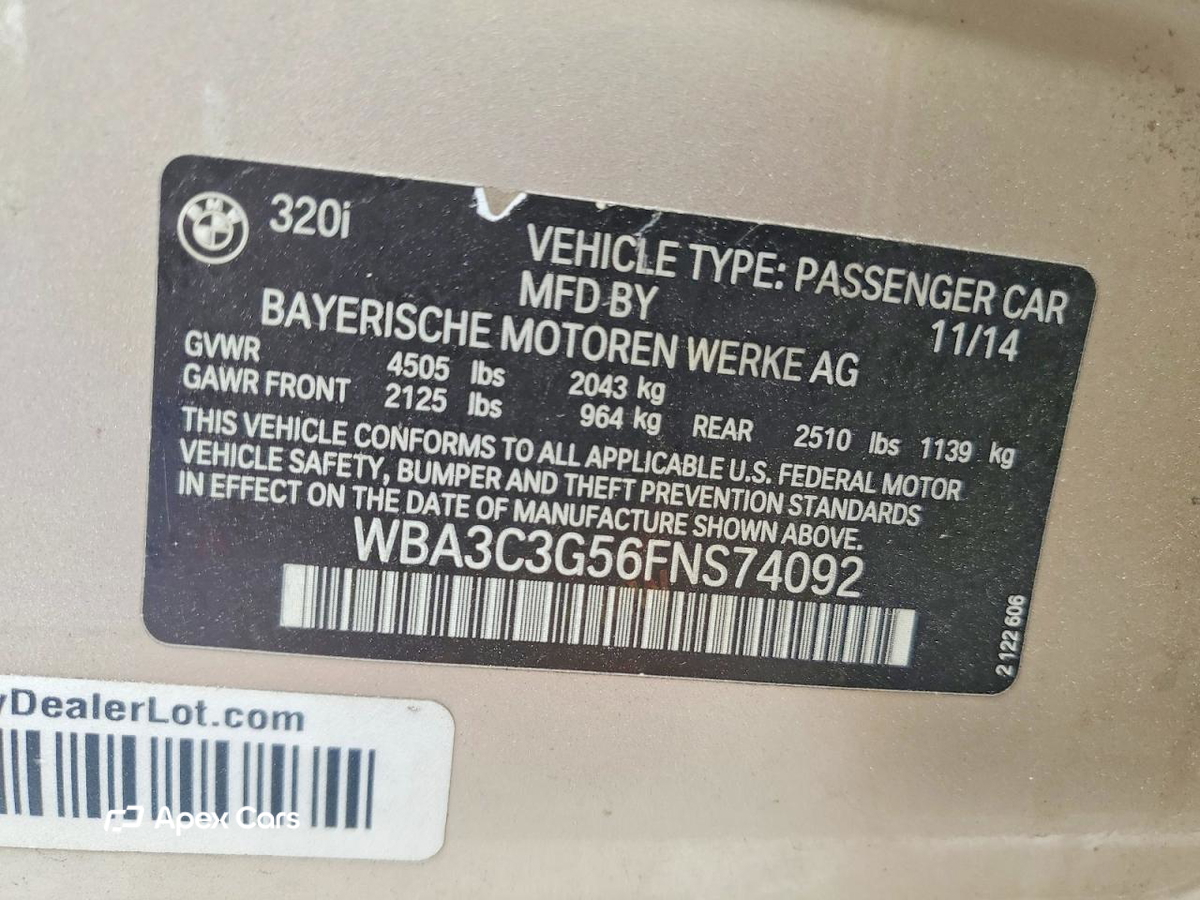 BMW Series 3 2015