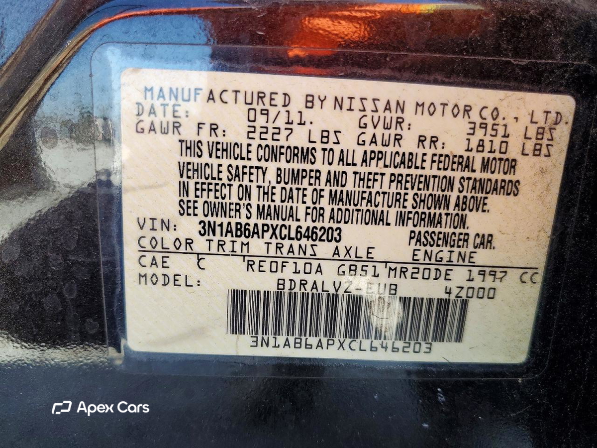 Nissan Sentra 2012