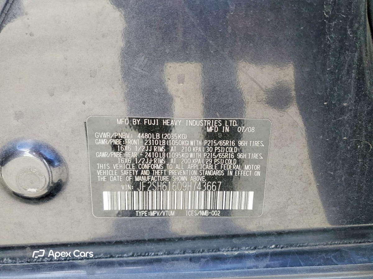 Subaru Forester 2009