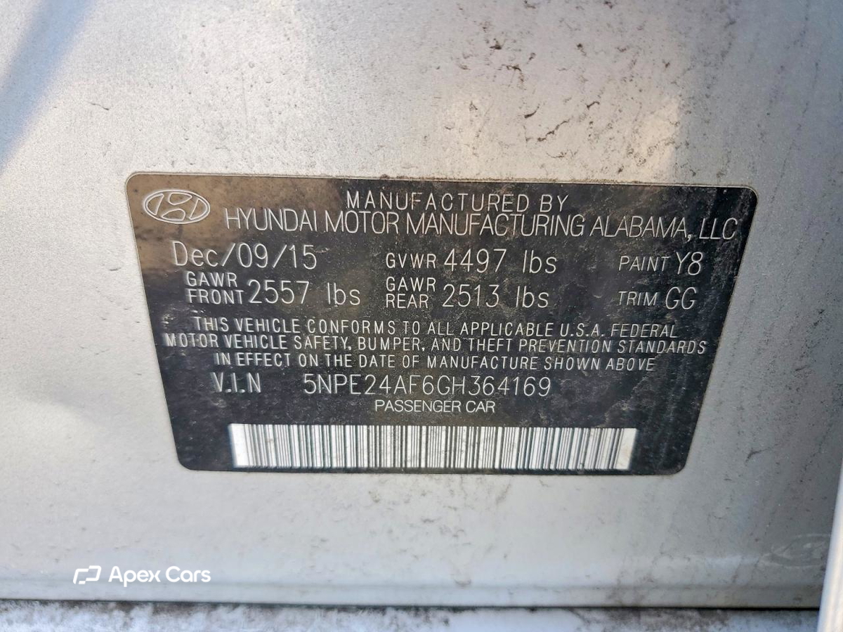Hyundai Sonata 2016