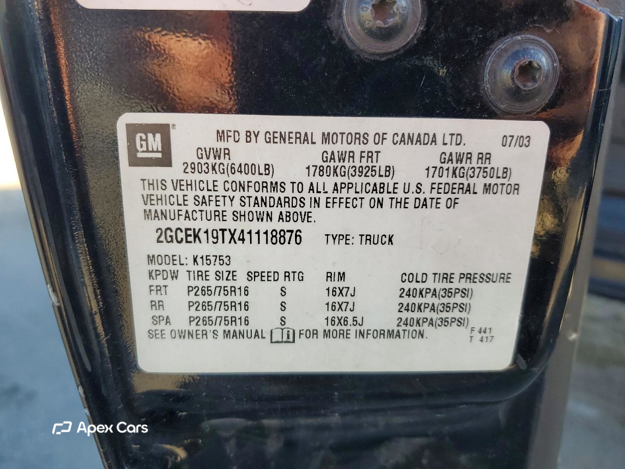 Chevrolet Silverado 2004