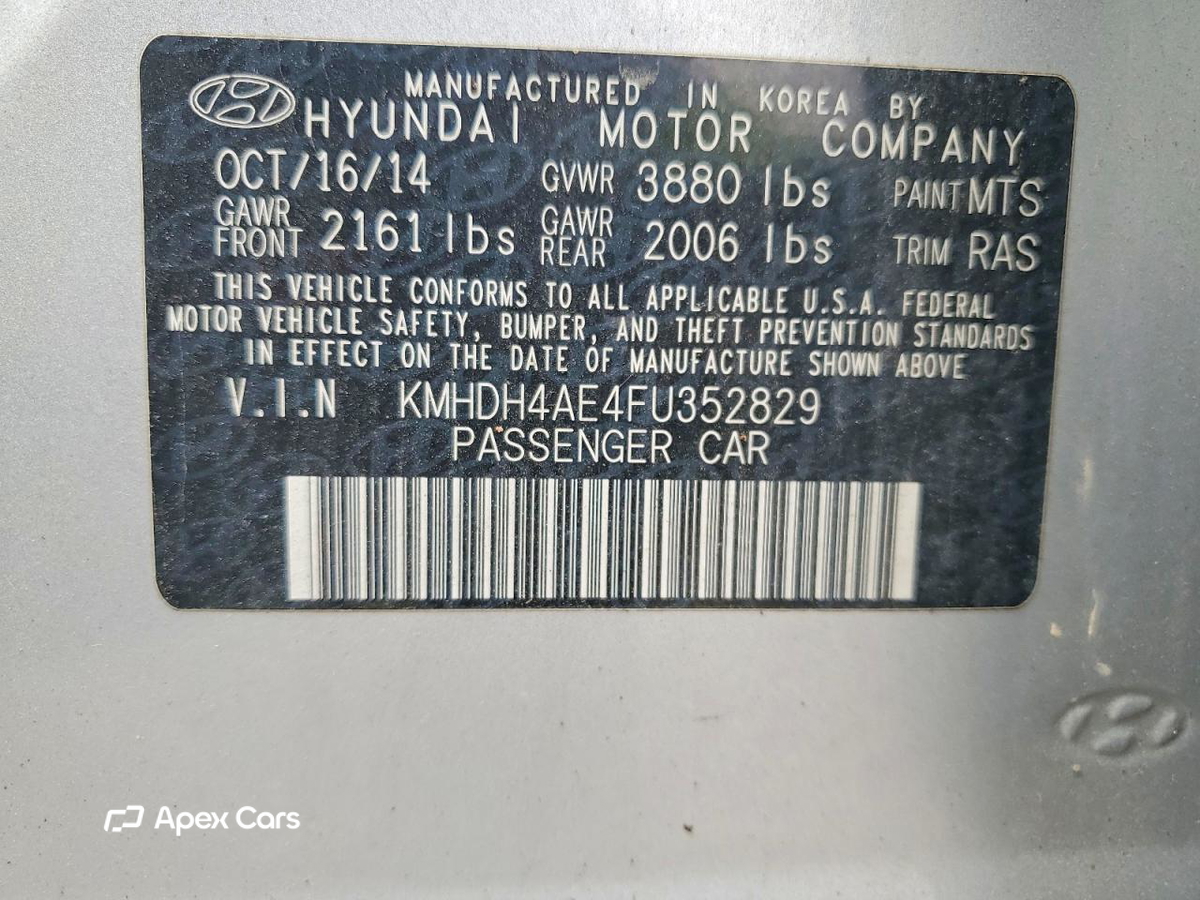 Hyundai Elantra 2015