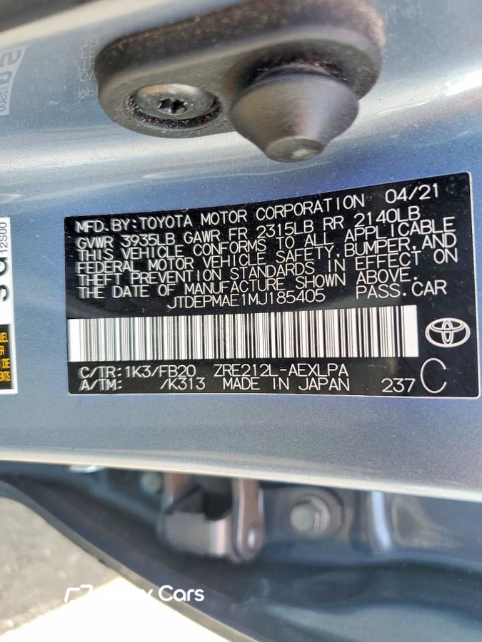 Toyota Corolla 2021