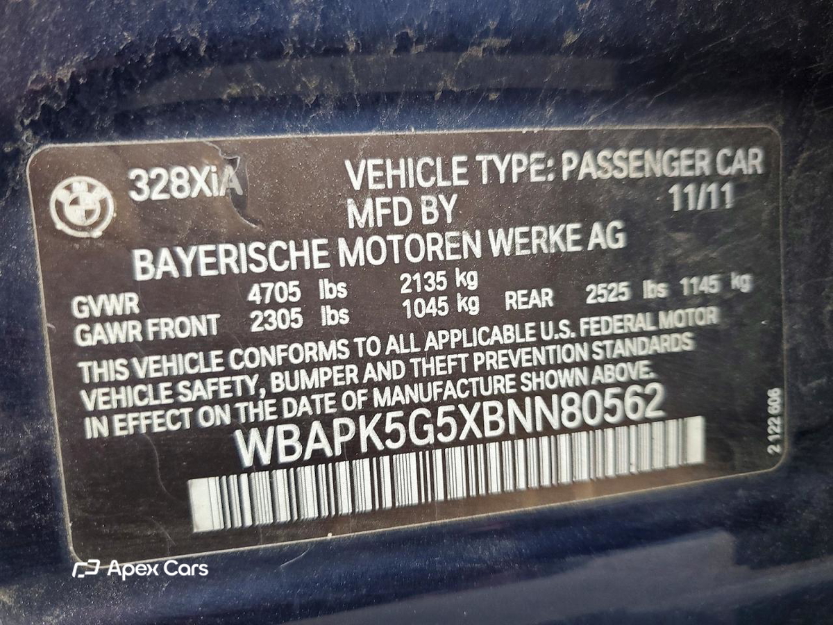 BMW Series 3 2011