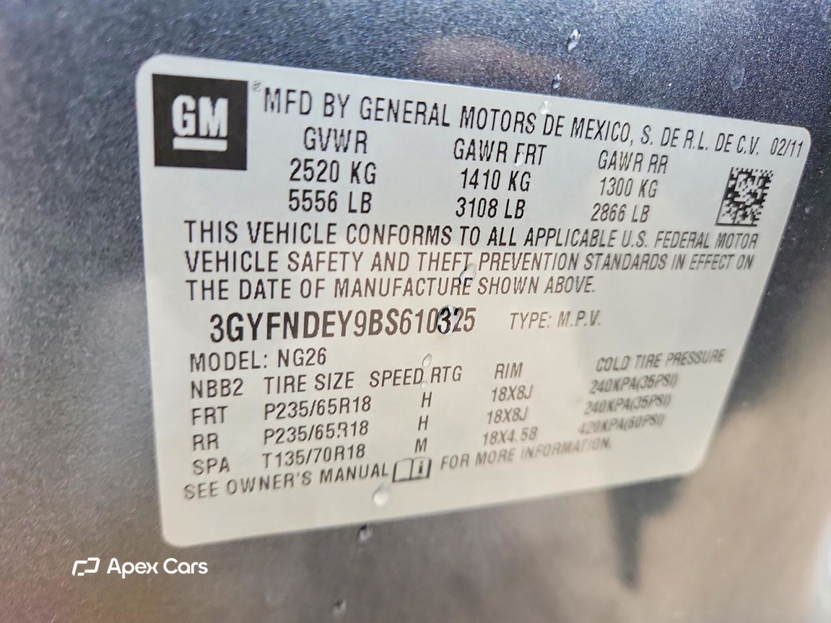 Cadillac SRX 2011