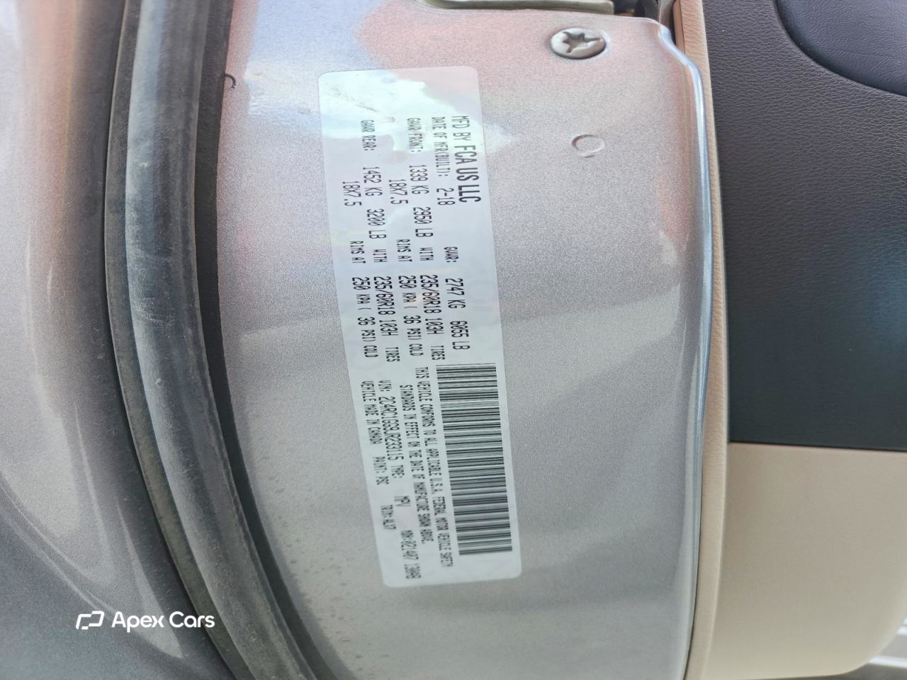 Chrysler Pacifica 2018
