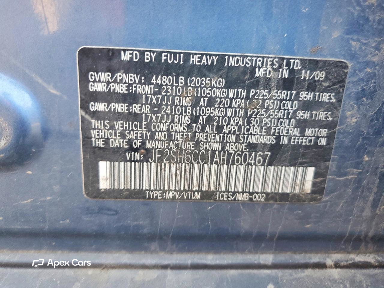 Subaru Forester 2010