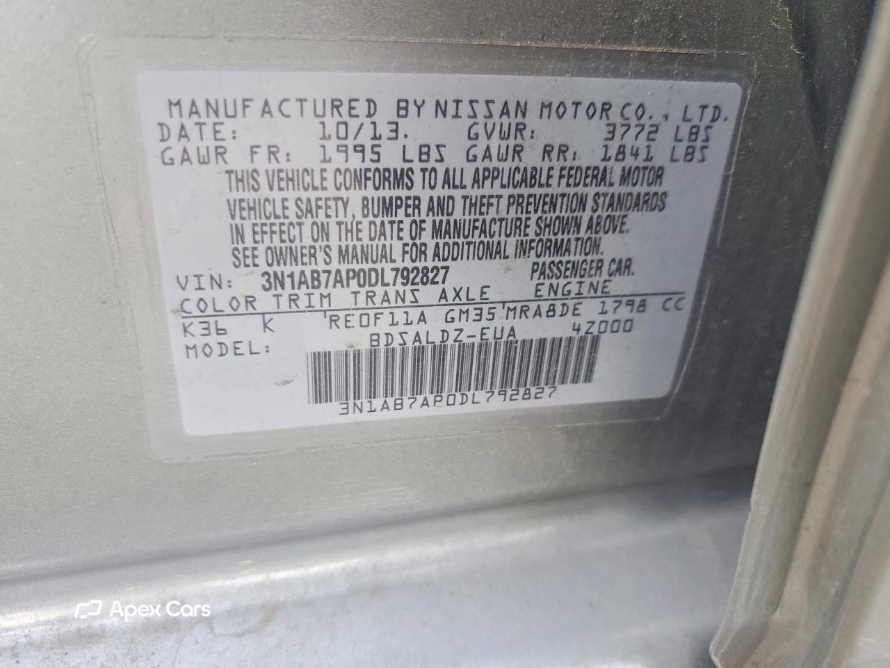 Nissan Sentra 2013