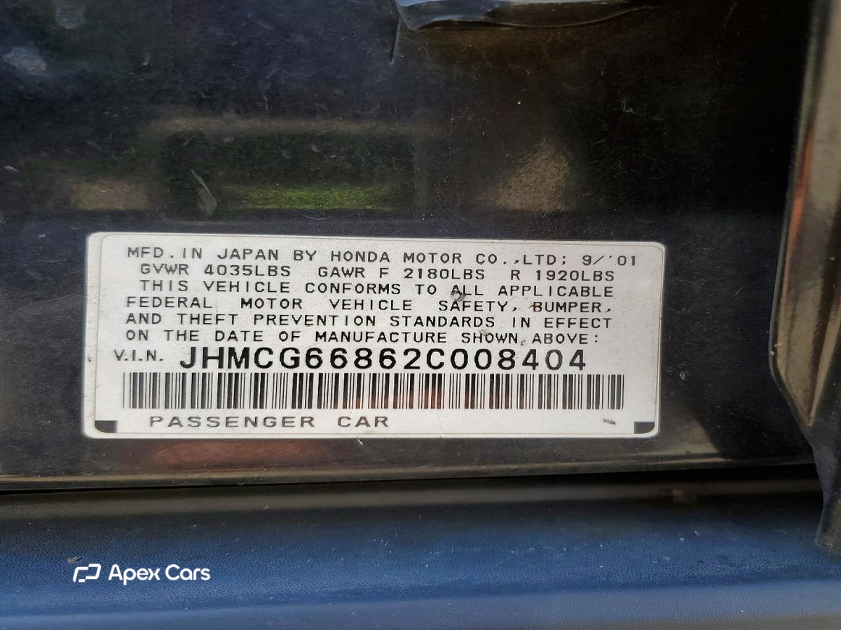 Honda Accord 2002