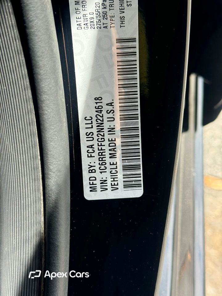RAM 1500 2022