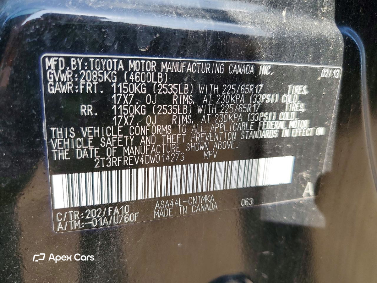 Toyota RAV 4 2013