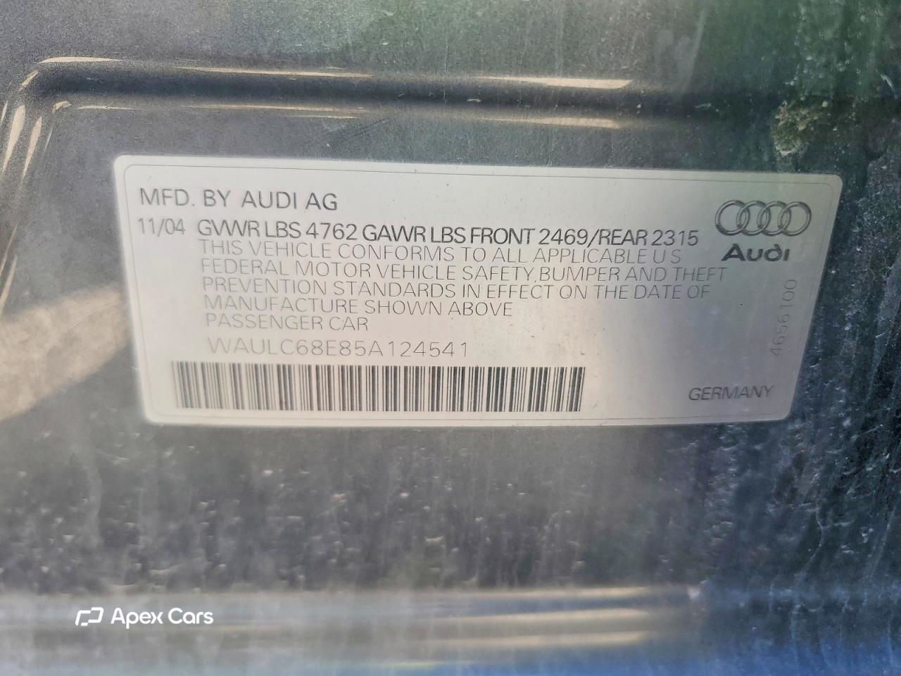 Audi A4 2005