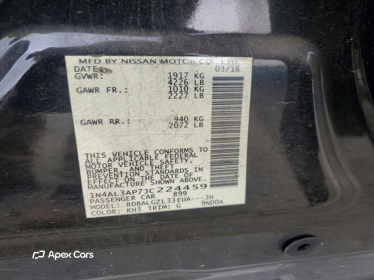Nissan Altima 2018