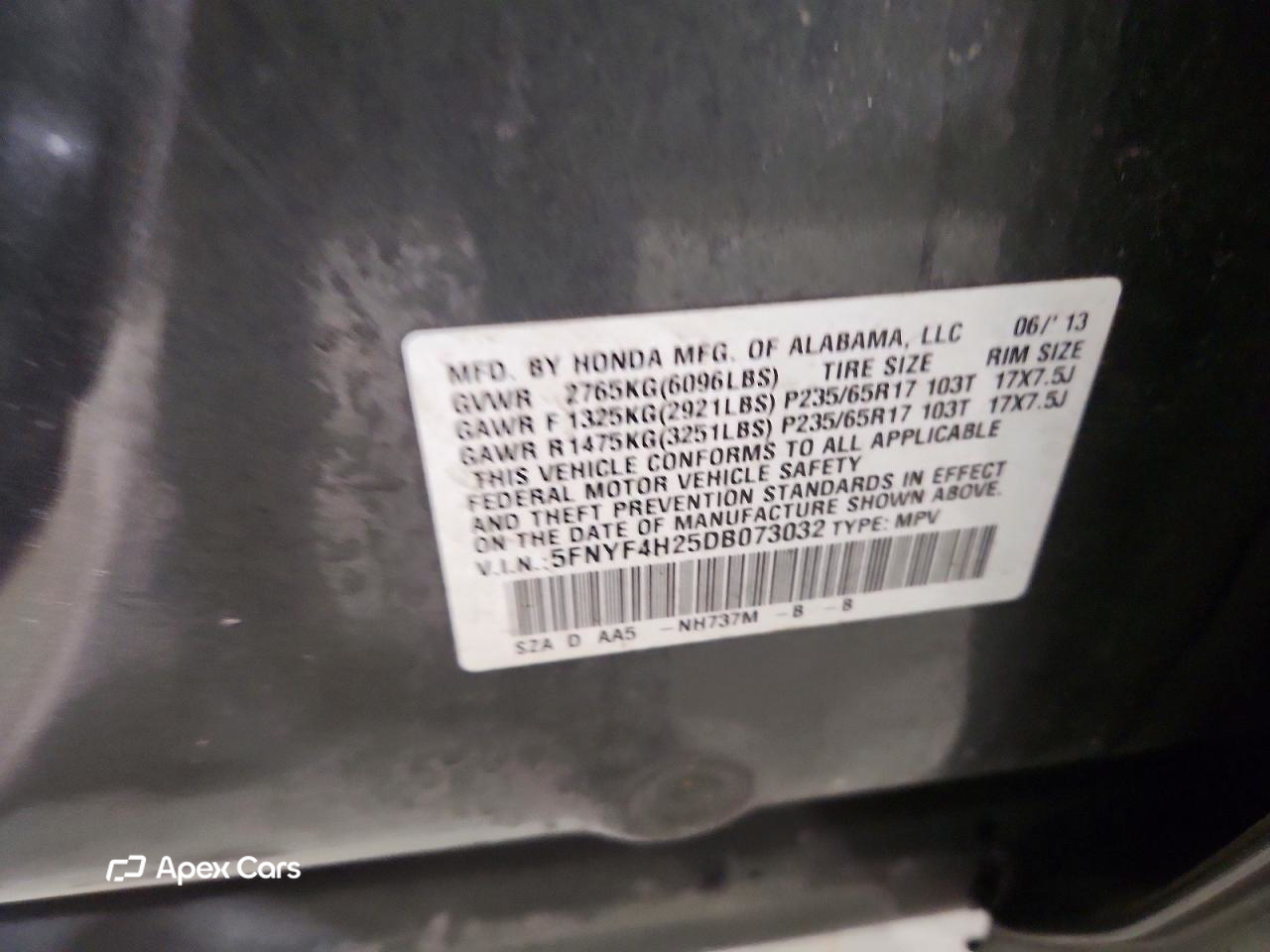 Honda Pilot 2013