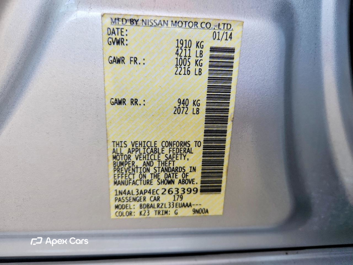 Nissan Altima 2014