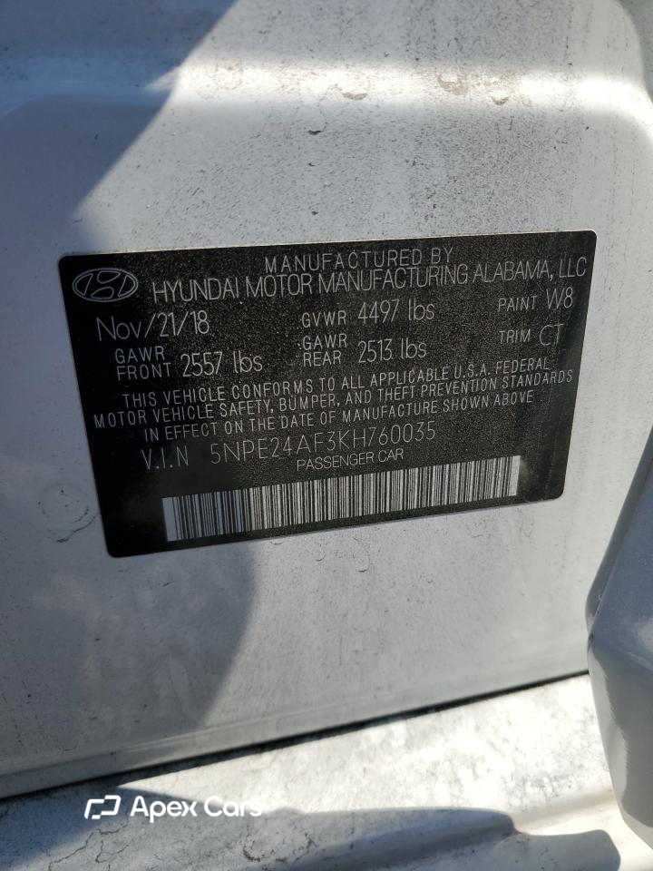 Hyundai Sonata 2019