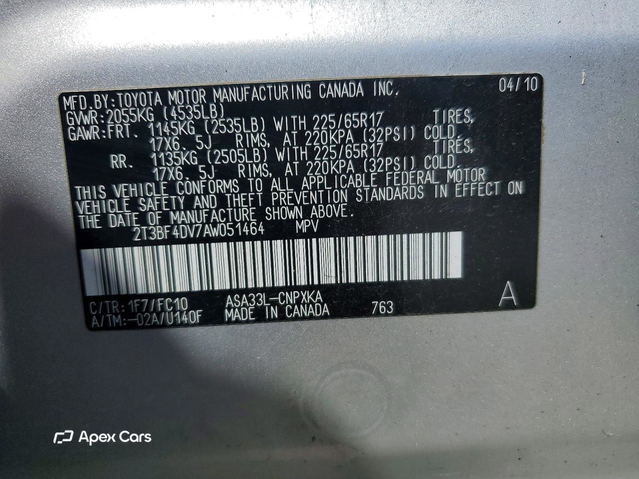 Toyota RAV 4 2010